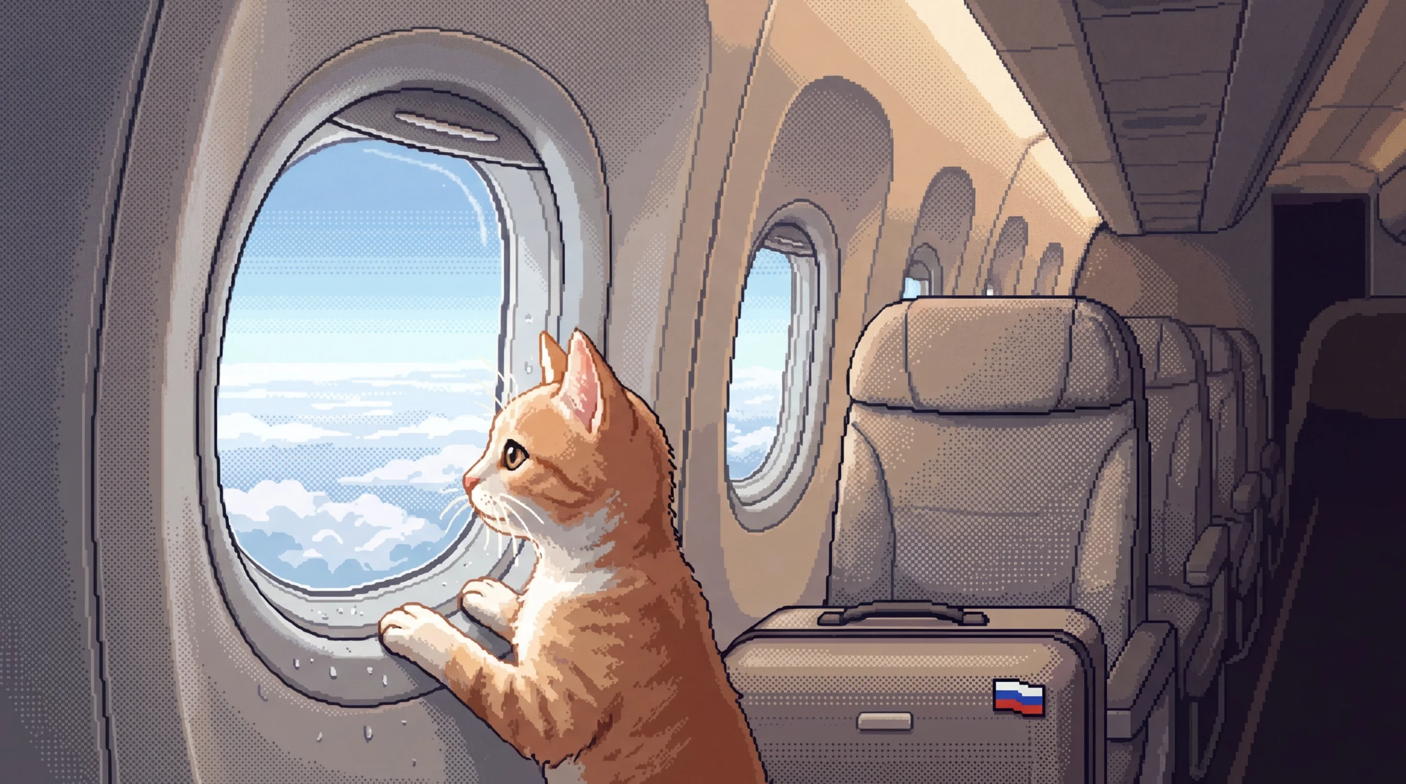 Как перелететь с кошкой: полный гайд для путешественников